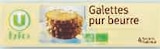 Biscuits pur beurre bio - U en promo chez Super U Biscuits pur beurre bio - U dans le catalogue Super U