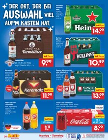 Cola im aktuellen Netto Marken-Discount Prospekt (Pirna) Cola im Netto Marken-Discount Prospekt "Aktuelle Angebote" mit 64 Seiten (Pirna)