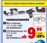 FAHRRADZUBEHÖR Angebote bei Marktkauf Kirchheim für 9,99 €