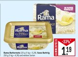 Butternote, Sooo Buttrig Angebote von Rama bei Marktkauf Schwäbisch Gmünd für 1,19 €