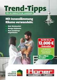 Honer Baustoffe Prospekt für Rottweil mit 14 Seiten Honer Baustoffe Prospekt für Rottweil: "Trend-Tipps für die energetische Sanierung", 14 Seiten, 17.10.2025 - 26.10.2025