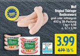 Original Thüringer Rostbratwurst Angebote von Wolf bei diska Dresden für 3,99 €