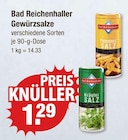 Gewürzsalze im V-Markt Prospekt Gewürzsalze von Bad Reichenhaller im aktuellen V-Markt Prospekt für 1,29 €