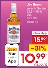 Bourbon Angebote von Jim Beam bei Netto Marken-Discount Frankenthal für 10,99 €