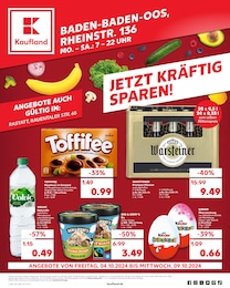 Kaufland Prospekt für Gaggenau: "Aktuelle Angebote", 60 Seiten, 04.10.2024 - 09.10.2024