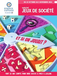 Catalogue E.Leclerc "ET SI ON JOUAIT ?" à Canteleu et alentours, 20 pages, 22/10/2024 - 09/11/2024