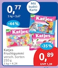 Fruchtgummi im budni Prospekt zum Preis von 0,77 €