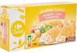 Crêpes - CARREFOUR CLASSIC en promo chez Supermarchés Match Châlons-en-Champagne à 3,19 €