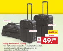 Trolley Komplettset, 3-teilig