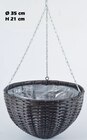 Polyrattan-Blumenampel im Angebot bei Wreesmann in Zwickau Polyrattan-Blumenampel Angebote bei Wreesmann Zwickau für 4,99 €
