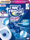 Steine im dm-drogerie markt Prospekt WC-Stein Blau Selbst Aktiv Chlor von WC-Frisch im aktuellen dm-drogerie markt Prospekt für 2,25 €