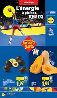 Prospectus Lidl de la semaine "BLACK FRIDAY WEEK" avec 2 pages, valide du 27/11/2025 au 03/12/2025 pour Mont-de-Marsan et alentours