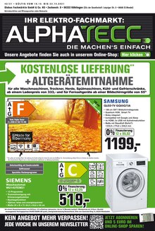 ALPHATECC. Prospekt für Heidehof b Idar-Oberstein mit 8 Seiten ALPHATECC. Prospekt für Heidehof b Idar-Oberstein: DIE MACHEN‘S EINFACH, 8 Seiten, 17.10.2021 - 23.10.2021