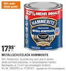 Metallschutzlack von Hammerite im aktuellen OBI Prospekt für 17,99 €