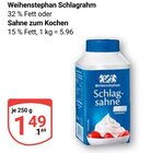 Aktuelles Schlagrahm Angebot bei GLOBUS in Rostock ab 1,49 €