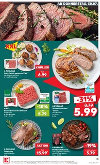 Steak im Kaufland Prospekt "Hier bin ich richtig" mit 75 Seiten (Cottbus)