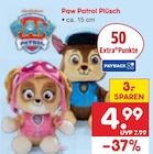 Plüsch im Angebot bei Netto Marken-Discount in Paderborn Plüsch Angebote von Paw Patrol bei Netto Marken-Discount Paderborn für 4,99 €