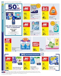 Offre Finish dans le catalogue Carrefour du moment à la page 56