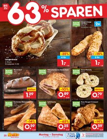 Brot im Netto Marken-Discount Prospekt "Aktuelle Angebote" mit 60 Seiten (Magdeburg)