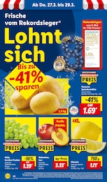 Weintrauben im Lidl Prospekt "LIDL LOHNT SICH" auf Seite 58