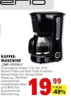 KAFFEE-MASCHINE Angebote von erio bei E center Wiesbaden für 19,99 €