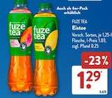 Pfirsich Hibiskus im Angebot bei ALDI SÜD in Aachen Pfirsich Hibiskus Angebote von Fuze Tea bei ALDI SÜD Aachen für 1,29 €