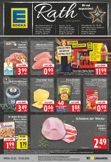 Coca Cola im EDEKA Prospekt "Aktuelle Angebote" mit 26 Seiten (Meerbusch)