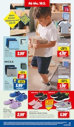 Lidl Clogs im Prospekt 