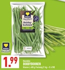BOBBYBOHNEN im Angebot bei Marktkauf in Gelsenkirchen BOBBYBOHNEN Angebote von EDEKA Herzstücke bei Marktkauf Gelsenkirchen für 1,99 €