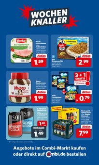 Whiskey im combi Prospekt "Markt - Angebote" mit 32 Seiten (Paderborn)