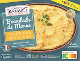 Brandade de morue parmentier surgelée - BERNADET - Intermarché Express à Mérignac Brandade de morue parmentier surgelée - BERNADET en promo chez Intermarché Express Mérignac à 5,30 €