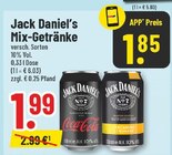 Mix-Getränke Coca-Cola Angebote von Jack Daniel's bei Trinkgut Osnabrück für 1,85 €