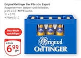 Bier Pils im Angebot bei GLOBUS in Rodgau Bier Pils Angebote von Original Oettinger bei GLOBUS Rodgau für 6,99 €