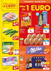 Hähnchenbrust im Netto Marken-Discount Prospekt in Regensburg Aktueller Netto Marken-Discount Prospekt mit Hähnchenbrust, "Aktuelle Angebote", Seite 20