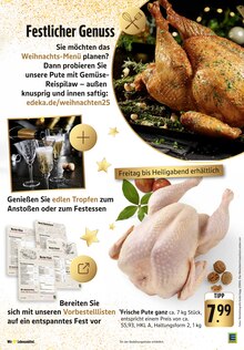 Pute im aktuellen EDEKA Prospekt (Ulm) Pute im EDEKA Prospekt "Aktuelle Angebote" mit 46 Seiten (Ulm)