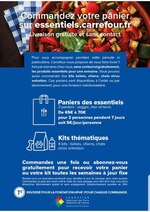 Catalogue Carrefour "Paniers des essentiels", 1 pages, à Le Chesnay, 23/03/2020 - 20/04/2020 Prospectus Carrefour "Paniers des essentiels", 1 pages, à Le Chesnay, 23/03/2020 - 20/04/2020