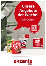 Akzenta Prospekt für Hilden: "Unsere Angebote der Woche!", 8 Seiten, 19.02.2024 - 24.02.2024