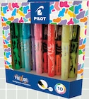 Pochette 10 surligneurs frixion light - PILOT en promo à 4,99 € chez Intermarché Super Pochette 10 surligneurs frixion light - PILOT dans le catalogue Intermarché Super