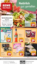 Eis im REWE Prospekt in Beckum Aktueller REWE Prospekt mit Eis, "Dein Markt", Seite 1