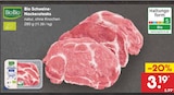 Bio Schweine-Nackensteaks von BioBio im aktuellen Netto Marken-Discount Prospekt