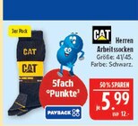 Herren Arbeitssocken Angebote von CAT bei Marktkauf Görlitz für 5,99 €
