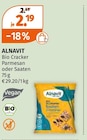 Bio Cracker Parmesan oder Saaten von Alnavit im aktuellen Müller Prospekt