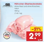 Hähnchen-Oberkeulensteaks von Gut Ponholz für 2,99 € bei Netto Marken-Discount im Angebot Hähnchen-Oberkeulensteaks von Gut Ponholz im aktuellen Netto Marken-Discount Prospekt
