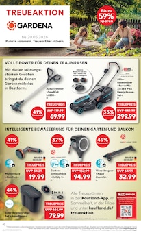 Rasenmäher im Kaufland Prospekt "Hier bin ich richtig" mit 70 Seiten (Osnabrück)