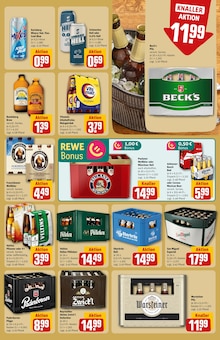 Getränke im REWE Prospekt "Dein Markt" mit 30 Seiten (Neuss)
