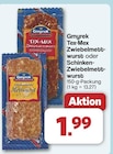 Tex-Mex Zwiebelmettwurst von Gmyrek für 1,99 € bei famila Nordwest im Angebot Tex-Mex Zwiebelmettwurst von Gmyrek im aktuellen famila Nordwest Prospekt