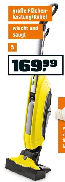 Hartbodenreiniger „FC5“ bei OBI in Oberhausen Hartbodenreiniger „FC5“ im Angebot bei OBI Oberhausen für 169,99 €