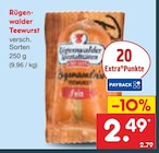 Teewurst von Rügenwalder im aktuellen Netto Marken-Discount Prospekt