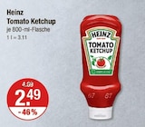 Tomato Ketchup von Heinz im aktuellen V-Markt Prospekt für 2,49 €