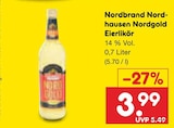 Netto Marken-Discount - Nordgold Eierlikör Angebot im Prospekt Nordgold Eierlikör bei Netto Marken-Discount im Prospekt "" für 3,99 €